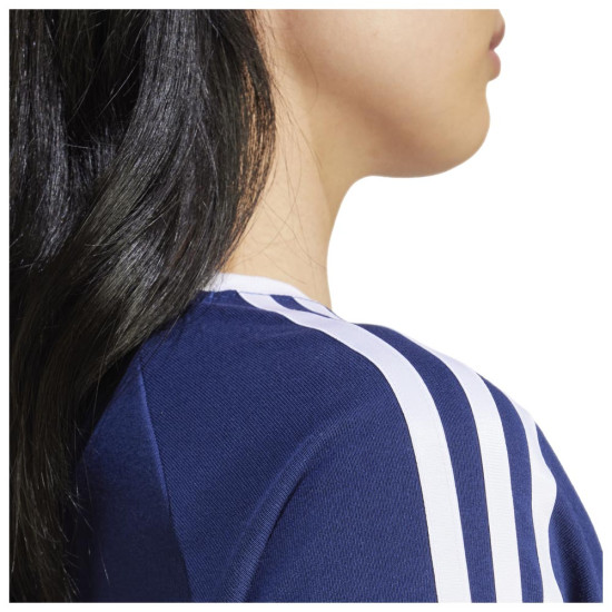 Adidas Γυναικεία κοντομάνικη μπλούζα 3-Stripes Baby Tee